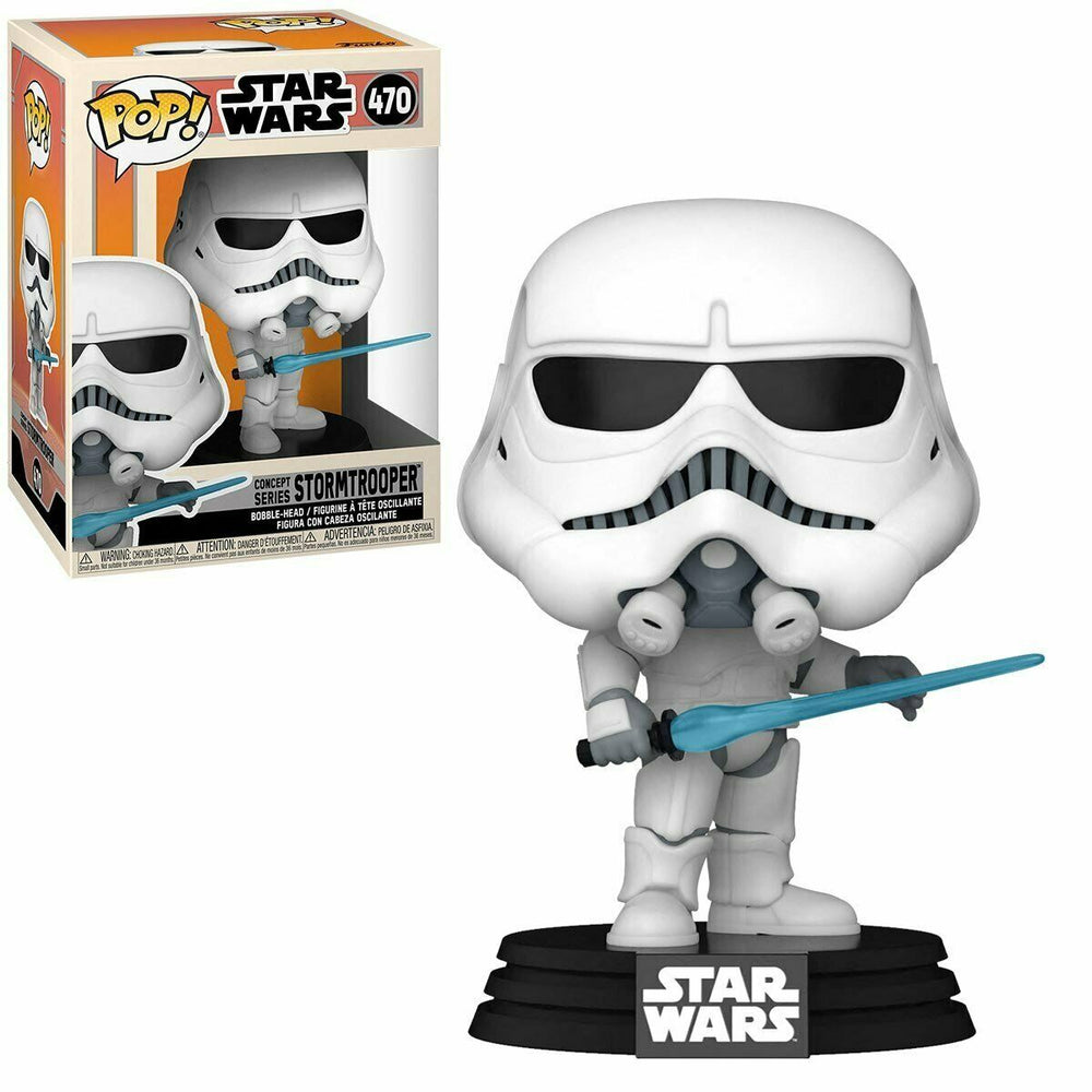 Funko POP! Star Wars: “Concept Series Stormtrooper” 470 (ONLINE ORDER ONLY)