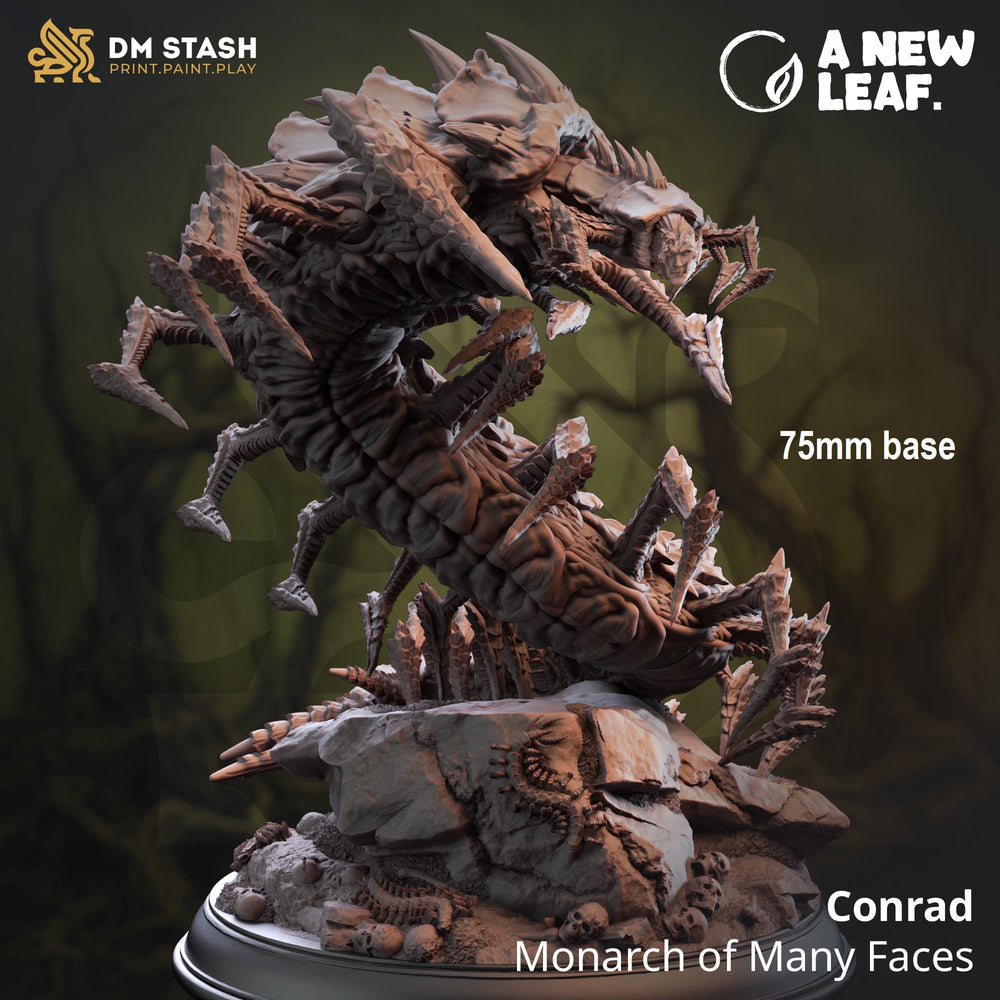 Conrad, Monarch of Many Faces (Big Fey Centipede) (Online Order Only)