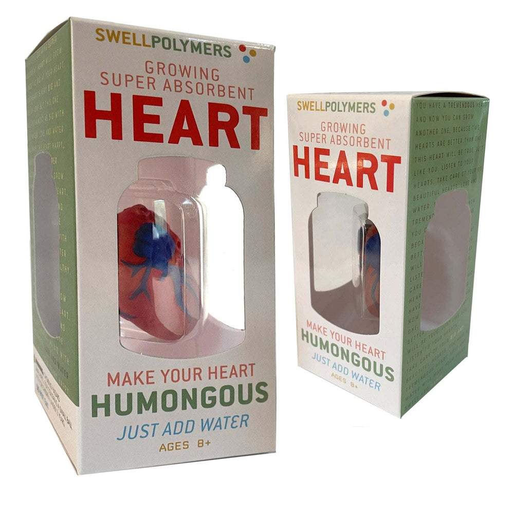 Growing Super Absorbent Heart | Grow a big heart | Just Add to Water (ONLINE ORDER ONLY)