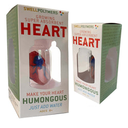 Growing Super Absorbent Heart | Grow a big heart | Just Add to Water (ONLINE ORDER ONLY)