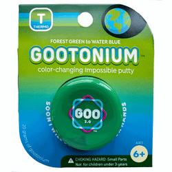 Gootonium: Thermo forest green to water blue putty - 20g (ONLINE ORDER ONLY)