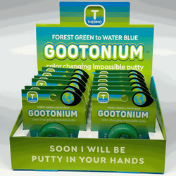 Gootonium: Thermo forest green to water blue putty - 20g (ONLINE ORDER ONLY)