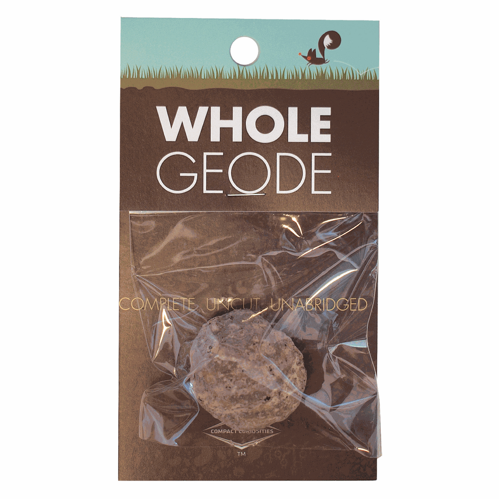 WHOLE GEODE - A rock with a secret (ONLINE ORDER ONLY)