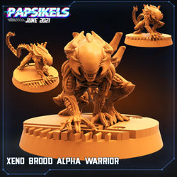 Copy of 3D Printed Papsikels Xeno Brood Set Aliens vs Humans Part 2 28mm 32mm (Online Only)