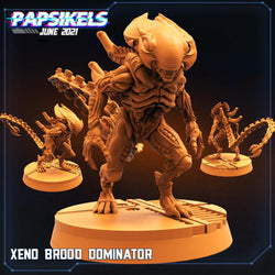 Copy of 3D Printed Papsikels Xeno Brood Set Aliens vs Humans Part 2 28mm 32mm (Online Only)