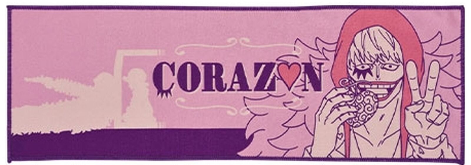 One Piece Character Towel IKES#1 Corazon BANPRESTO 2022 Japan