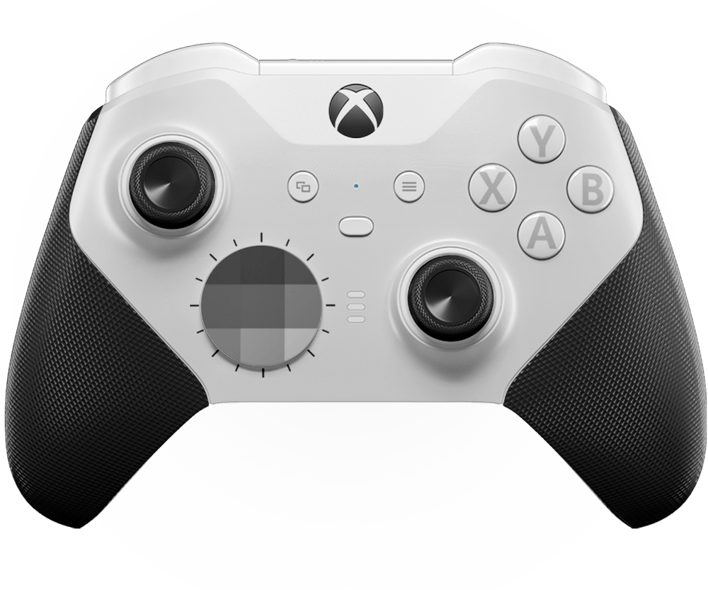 WHITE CORE XBOX ELITE SERIES 2 CUSTOM MODDED CONTROLLER (Online Order Only)