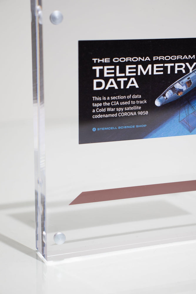 Corona Spy Satellite Telemetry Data Section (Online Order Only)