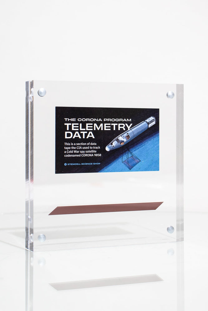 Corona Spy Satellite Telemetry Data Section (Online Order Only)
