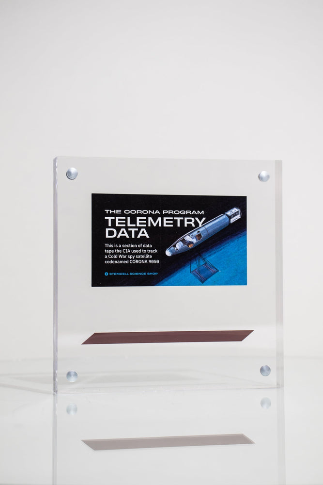 Corona Spy Satellite Telemetry Data Section (Online Order Only)