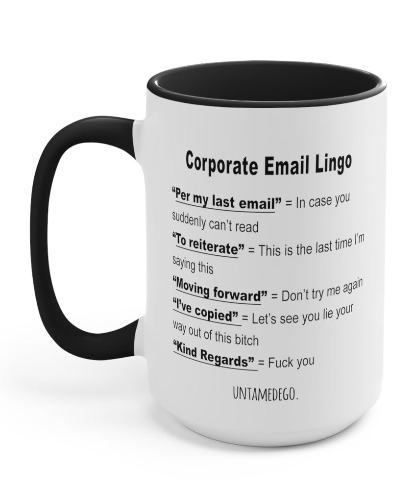 Corporate Email Lingo Mug (Online Order Only)