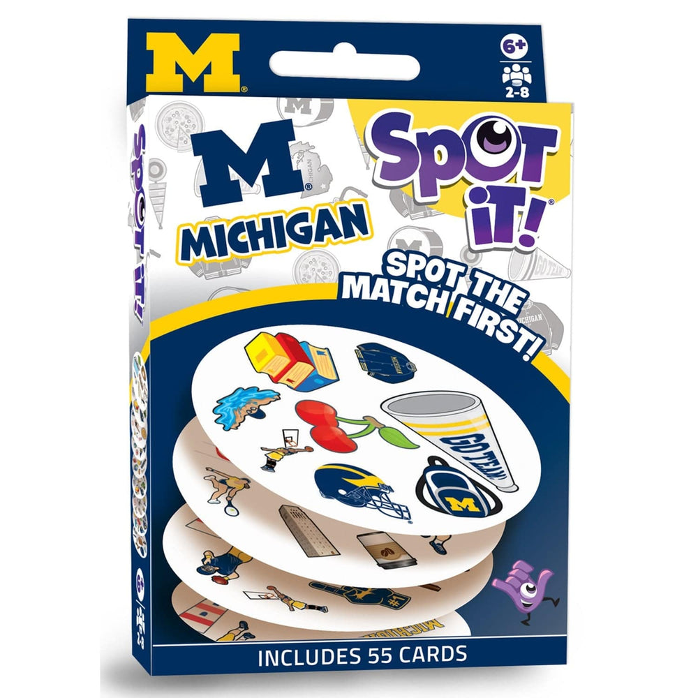 Michigan Wolverines Spot It! Card Game (ONLINE ORDER ONLY)