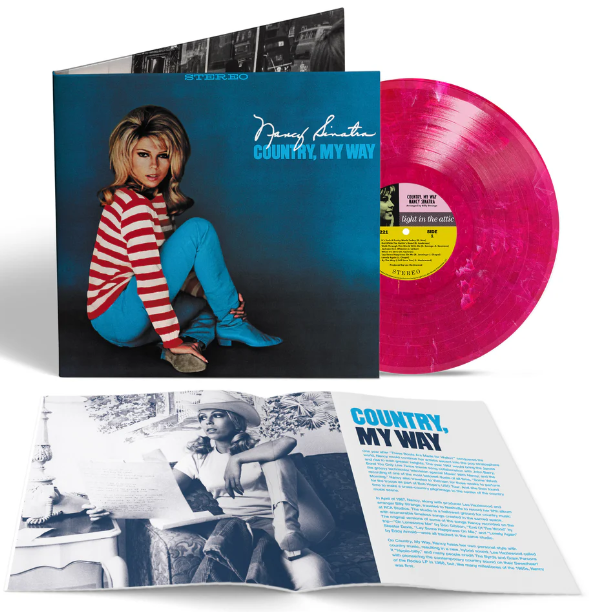 Nancy Sinatra - Country, My Way ("Hello LA" Red & White Swirl) [Vinyl] (ONLINE ORDER ONLY)