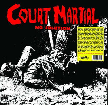 COURT MARTIAL - No Solution: Singles & Demos 1981/1982 [Vinyl] (ONLINE ORDER ONLY)