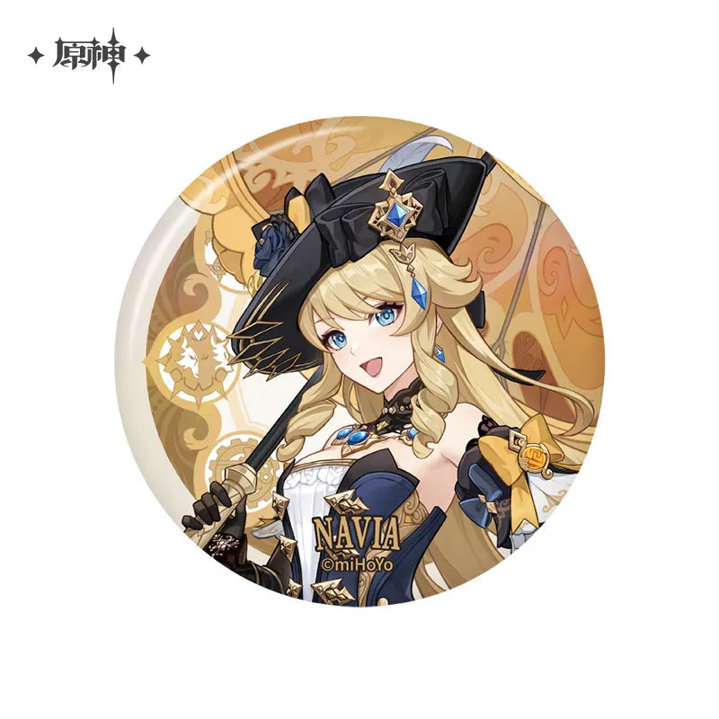 Court of Fontaine Theme Series Character Badge (ONLINE ORDER ONLY)