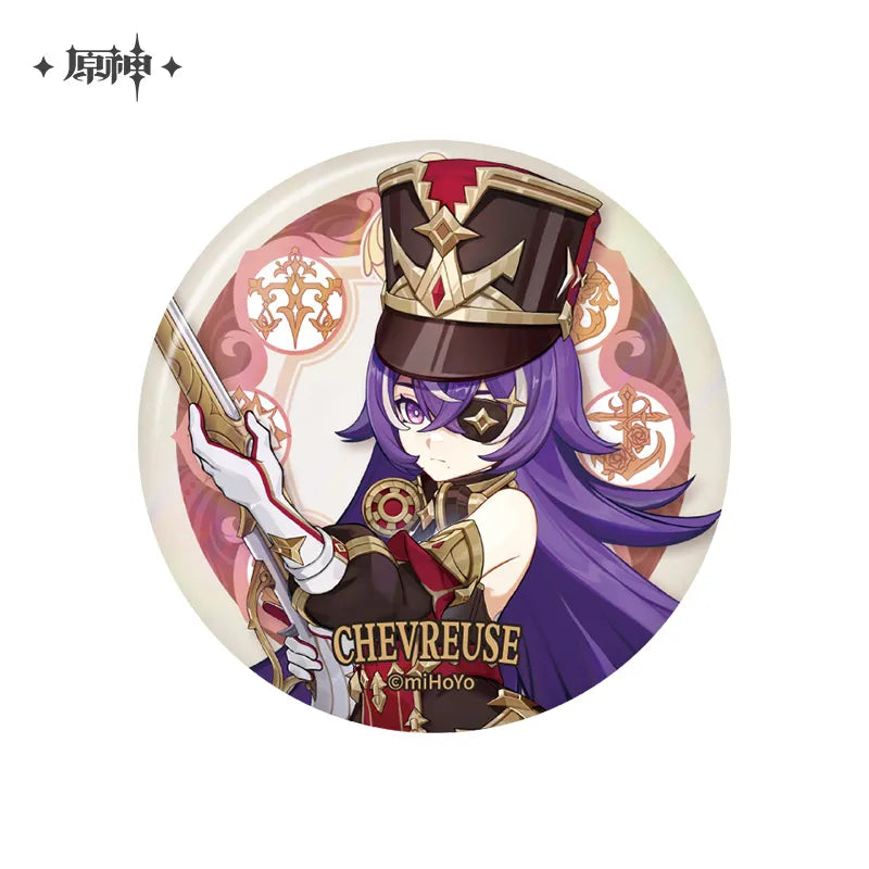Court of Fontaine Theme Series Character Badge (ONLINE ORDER ONLY)