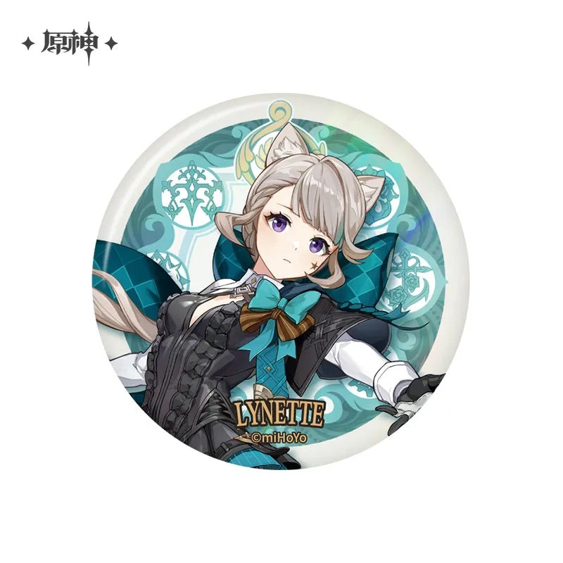 Court of Fontaine Theme Series Character Badge (ONLINE ORDER ONLY)