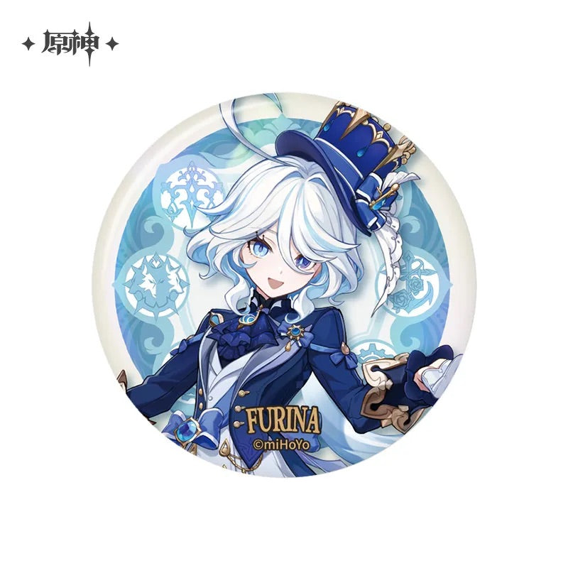 Court of Fontaine Theme Series Character Badge (ONLINE ORDER ONLY)