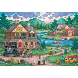 Signature Collection - Adirondack Anglers 2000 Piece Jigsaw Puzzle (ONLINE ORDER ONLY)