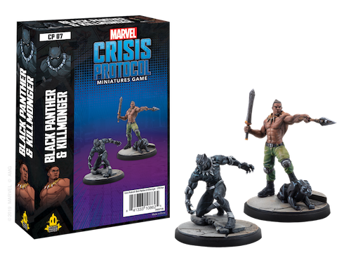 Marvel Crisis Protocol: Black Panther and Kilmonger (ONLINE ORDER ONLY)
