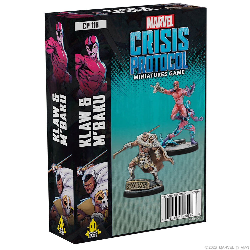 Marvel Crisis Protocol - Klaw & M'Baku (Online Order Only)
