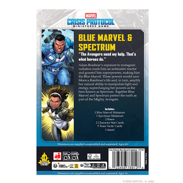 Marvel Crisis Protocol: Blue Marvel & Spectrum (ONLINE ORDER ONLY)