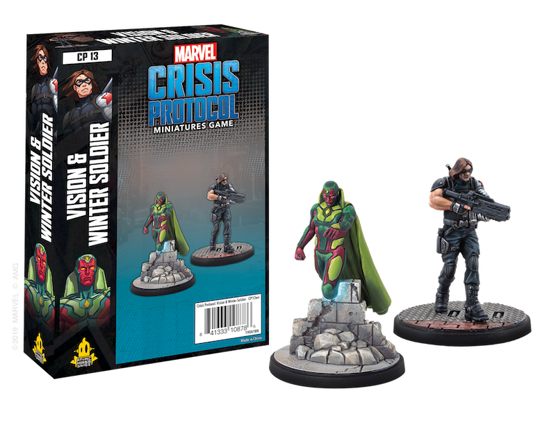 Marvel Crisis Protocol: Vision and Winter Soldier (ONLINE ORDER ONLY)