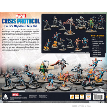 Marvel Crisis Protocol: Earth's Mightiest Core Set (ONLINE ORDER ONLY)
