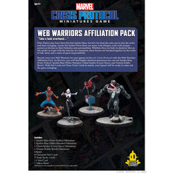 Marvel Crisis Protocol: Web Warriors Affiliation Pack (ONLINE ORDER ONLY)