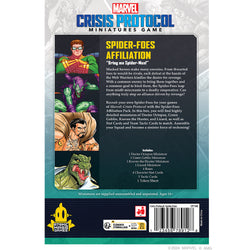 Marvel Crisis Protocol: Spider-Foes Affiliation Pack (ONLINE ORDER ONLY)