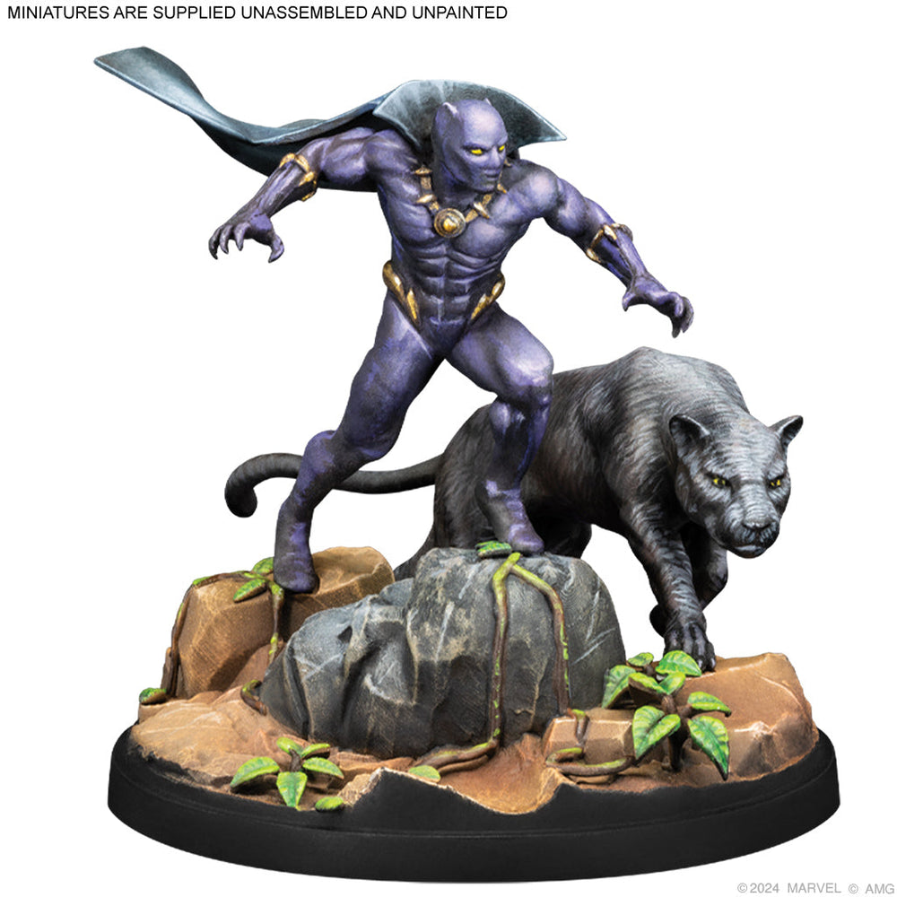 Marvel Crisis Protocol: Black Panther, Chosen of Bast & Namor, the Sub-Mariner (ONLINE ORDER ONLY)