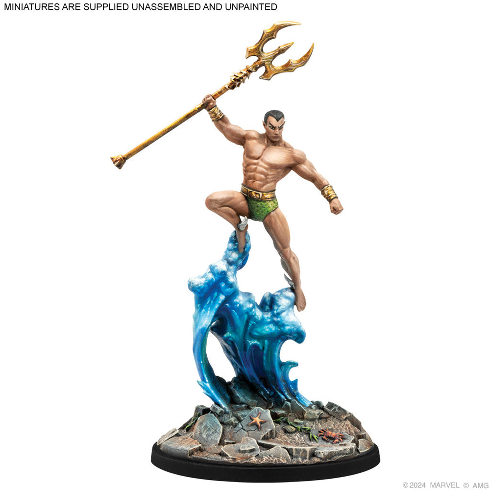 Marvel Crisis Protocol: Black Panther, Chosen of Bast & Namor, the Sub-Mariner (ONLINE ORDER ONLY)