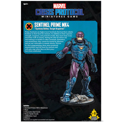 Marvel Crisis Protocol: Sentinel Prime MK4 (ONLINE ORDER ONLY)