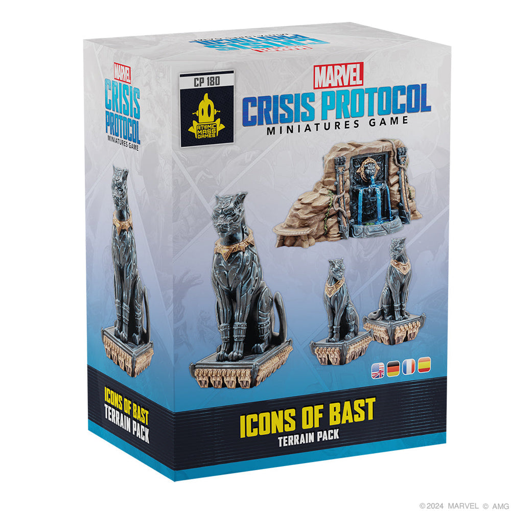Marvel Crisis Protocol: Icons of Bast Terrain Pack (ONLINE ORDER ONLY)