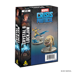 Marvel Crisis Protocol: Crystal and Lockjaw (ONLINE ORDER ONLY)