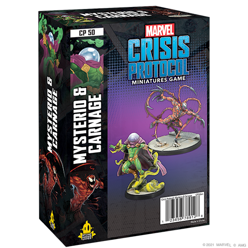 Marvel Crisis Protocol: Mysterio and Carnage (ONLINE ORDER ONLY)