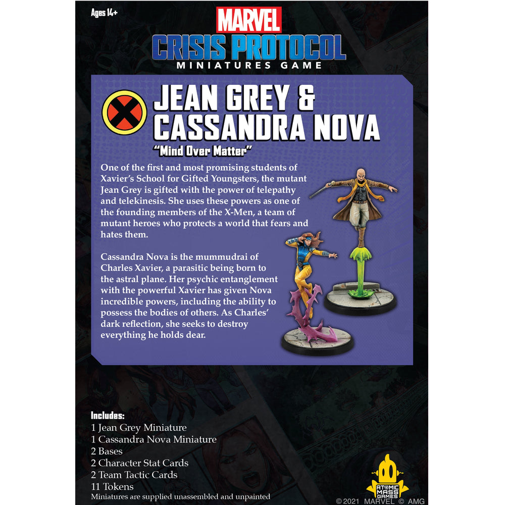 Marvel Crisis Protocol: Jean Grey & Cassandra Nova (ONLINE ORDER ONLY)