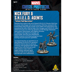 Marvel Crisis Protocol: Nick Fury and S.H.I.E.L.D. Agents (ONLINE ORDER ONLY)