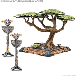 Marvel Crisis Protocol: Kingdom of Wakanda Terrain Pack (ONLINE ORDER ONLY)