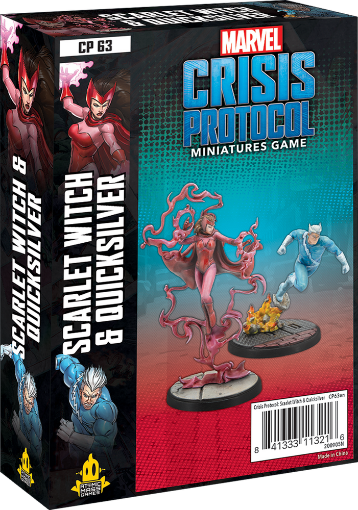 Marvel Crisis Protocol: Scarlet Witch and Quicksilver (ONLINE ORDER ONLY)