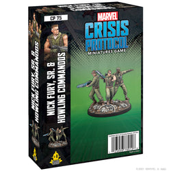 Marvel Crisis Protocol: Nick Fury, Sr. & Howling Commandos (ONLINE ORDER ONLY)