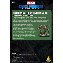 Marvel Crisis Protocol: Nick Fury, Sr. & Howling Commandos (ONLINE ORDER ONLY)