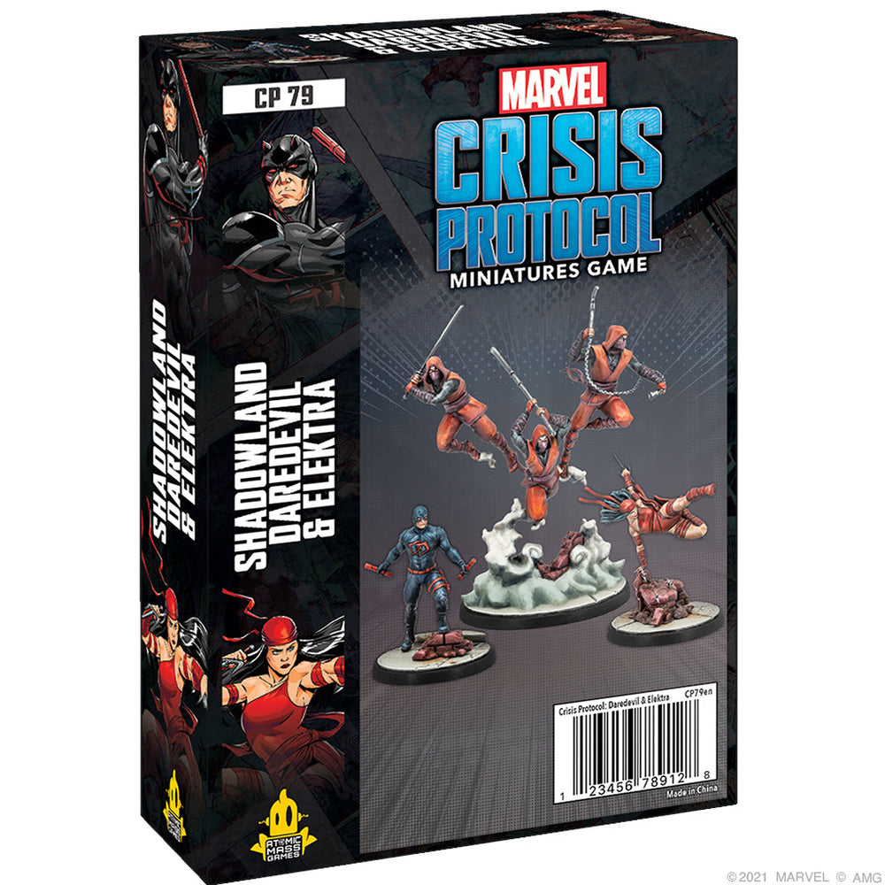 Marvel Crisis Protocol: Shadowland Daredevil & Elektra (ONLINE ORDER ONLY)