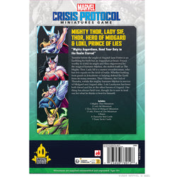 Marvel Crisis Protocol: Mighty Thor, Lady Sif, Thor, Hero of Midgard & Loki, Prince of Lies (ONLINE ORDER ONLY)