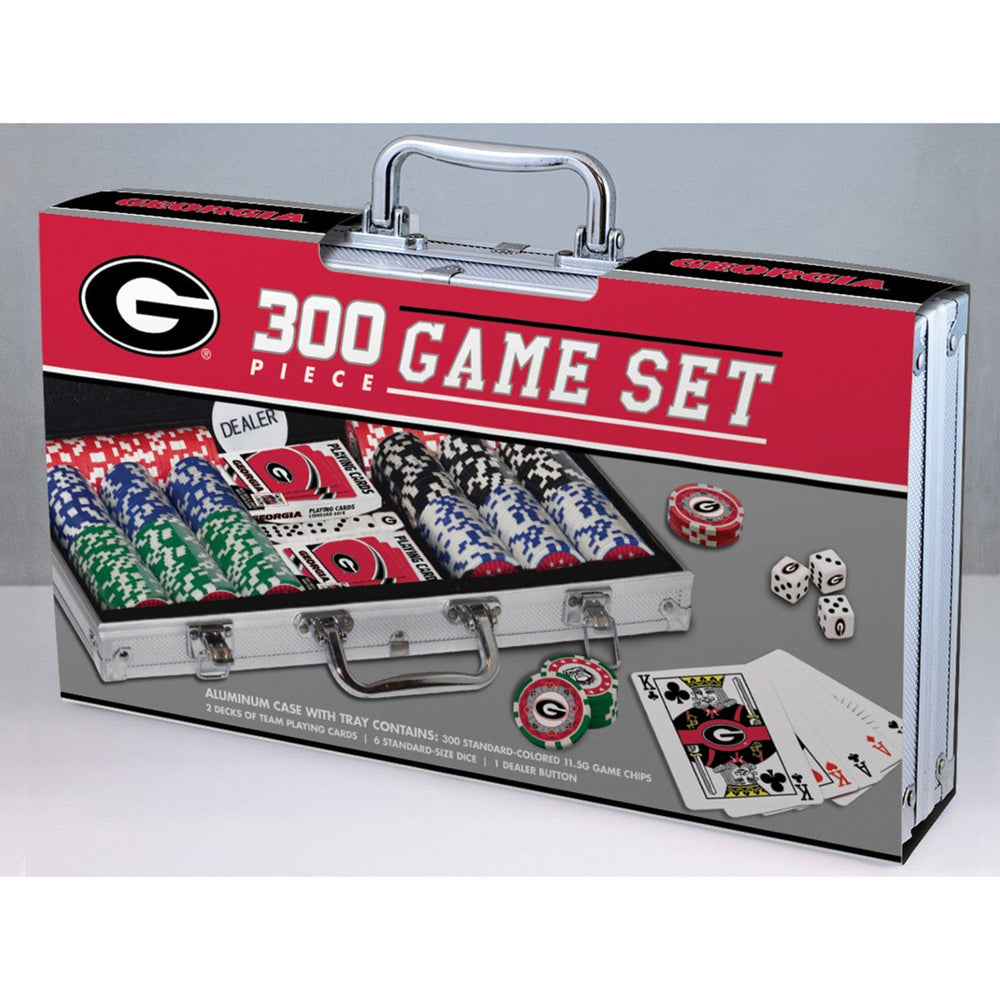 Georgia Bulldogs 300 Piece Poker Set (ONLINE ORDER ONLY)