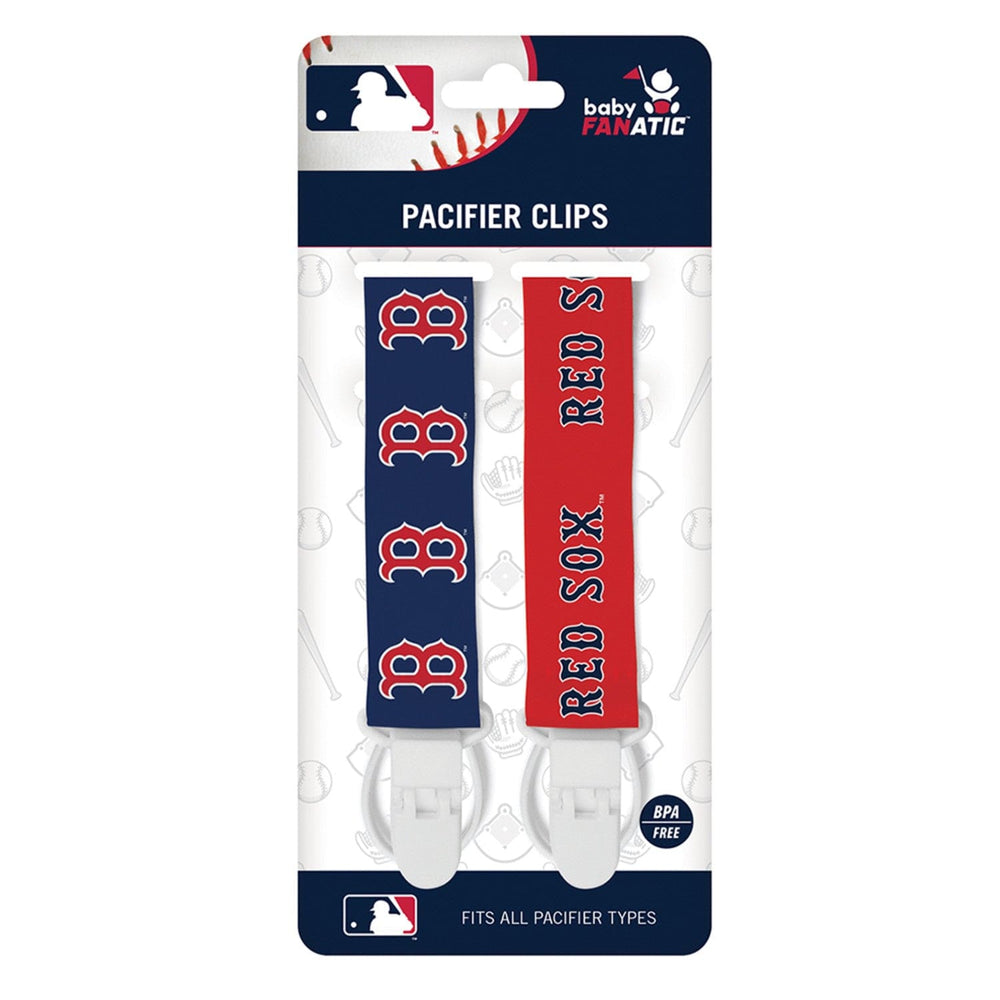 Boston Red Sox - Pacifier Clip 2-Pack (ONLINE ORDER ONLY)