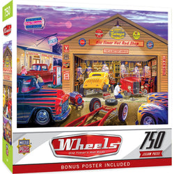 Wheels - Old Timer's Hot Rods 750 Piece Jigsaw Puzzle (ONLINE ORDER ONLY)
