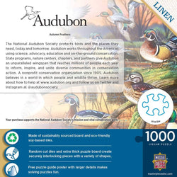 Audubon - Autumn Feathers 1000 Piece Jigsaw Puzzle (ONLINE ORDER ONLY)