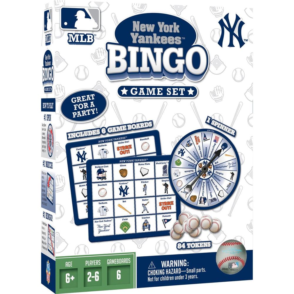 New York Yankees Bingo Game (ONLINE ORDER ONLY)