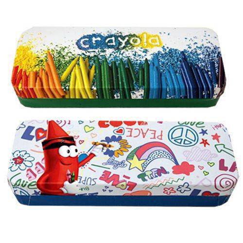 Crayola Pencil Holder Tin Box - Set of 2 (Online Order Only)